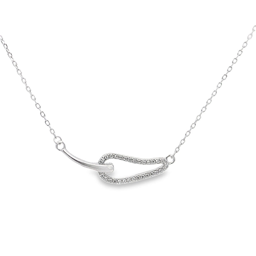 Silver Chain Pendant - V One Jewellery