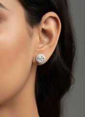 Sana gleam silver stud