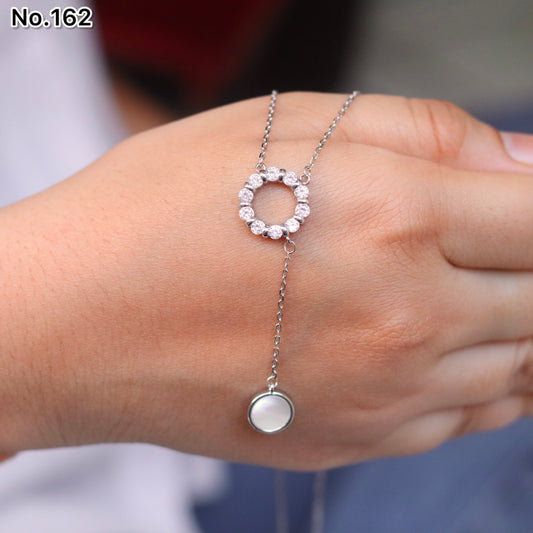 Silver Chain Pendant - V One Jewellery