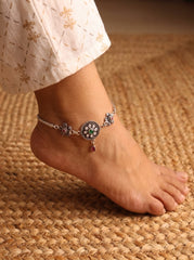 Classic Jaipur Silver Payal for Women