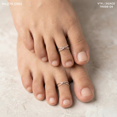 Tiara silver toerings for women