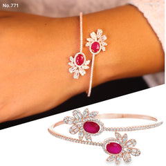 Radiant Rose Gold Kada for Women