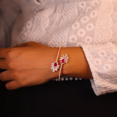 Radiant Rose Gold Kada for Women