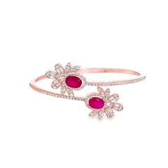 Radiant Rose Gold Kada for Women
