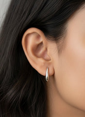 Shwetika silver stud