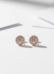 Anya Halo silver Stud