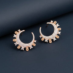 Luna Glow silver Stud