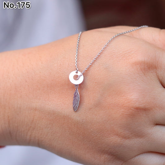 Silver Chain Pendant - V One Jewellery