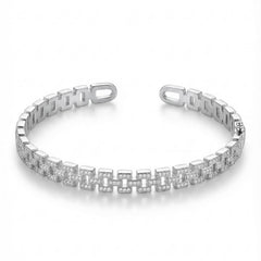 Velvet queen silver kada for women