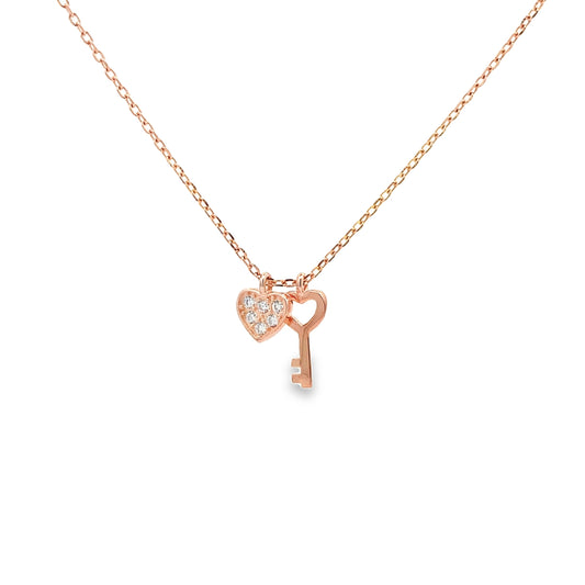 Silver Chain Pendant - V One Jewellery