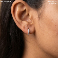 Luxe shine silver Bali for women