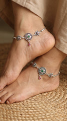 Classic Jaipur Silver Payal for Women