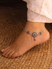 Classic Jaipur Silver Payal for Women