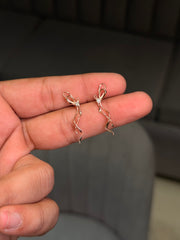 Breez butterfly silver earrings