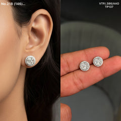 Sana gleam silver stud