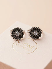 Wildflower silver toerings for women