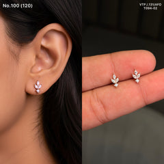 Nita dew silver stud