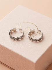 Shrutika silver toerings for women