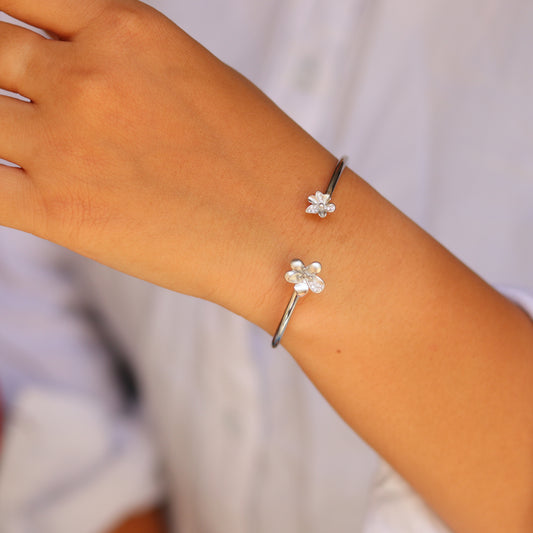 Silver Kada for Women - V One Jewellery