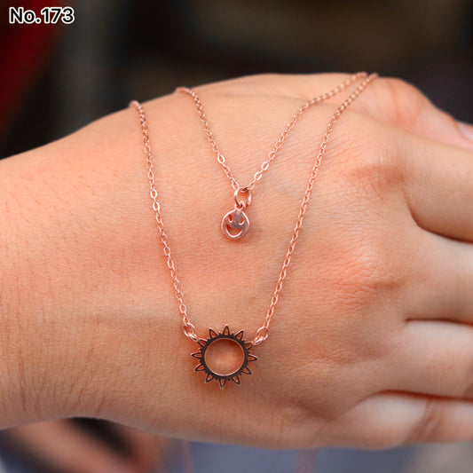 Silver Chain Pendant - V One Jewellery