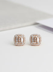Vanya Sparkle silver Stud