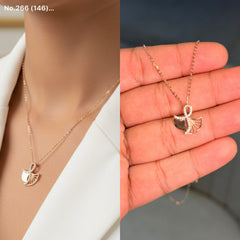 Bloom heaven silver chain pendant