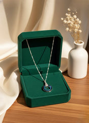 Cloud essence silver chain pendant