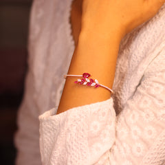 Leafaro Rose Gold Women's Kada