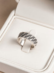 Silver prime men’s ring