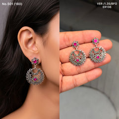 Auralyn silver earrings