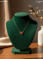 Everheart silver chain pendant