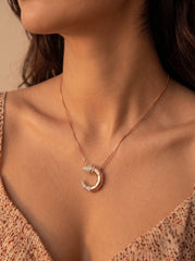Kavya silver pendant set for women