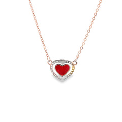 Everheart silver chain pendant