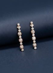 Glowra silver earrings