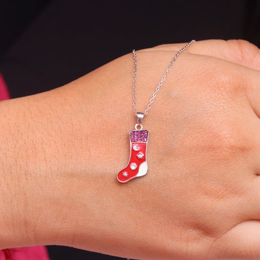 Silver Chain Pendant - V One Jewellery