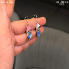 Empress silver earrings