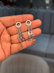 Aurelia spark silver earrings