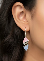 Empress silver earrings