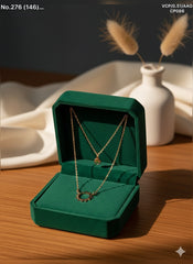 Sunburst silver chain pendant