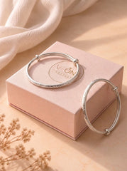 Baby classic silver kada