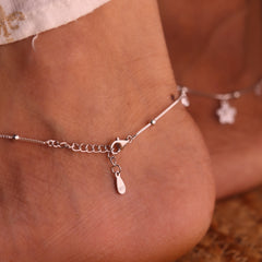 Gleaming Petal Charm Payal