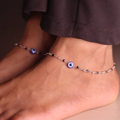 Charm of the Evil Eye Anklet for Women