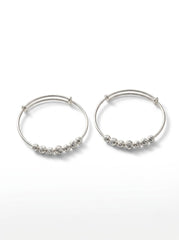 Baby classic silver balls kada