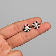 Riva Halo silver Stud