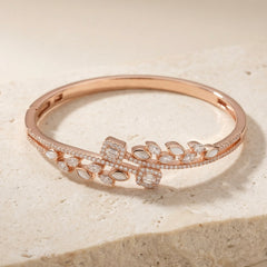 Saumya Silver Kada for women