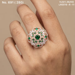 Silver majesty shine ring for women