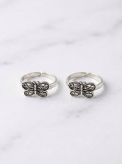Artisan soul silver toerings for women