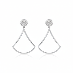 Anvika silver earrings