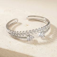 Heavenly silver kada for women