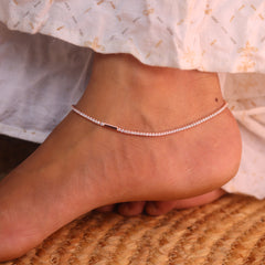 BlocAura Rose Gold Payal for Women